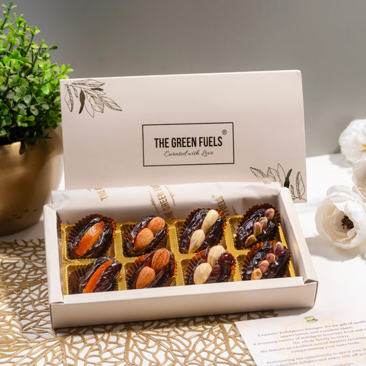 Saudi Arabia Dates Stuff with Nuts - 8 pc box