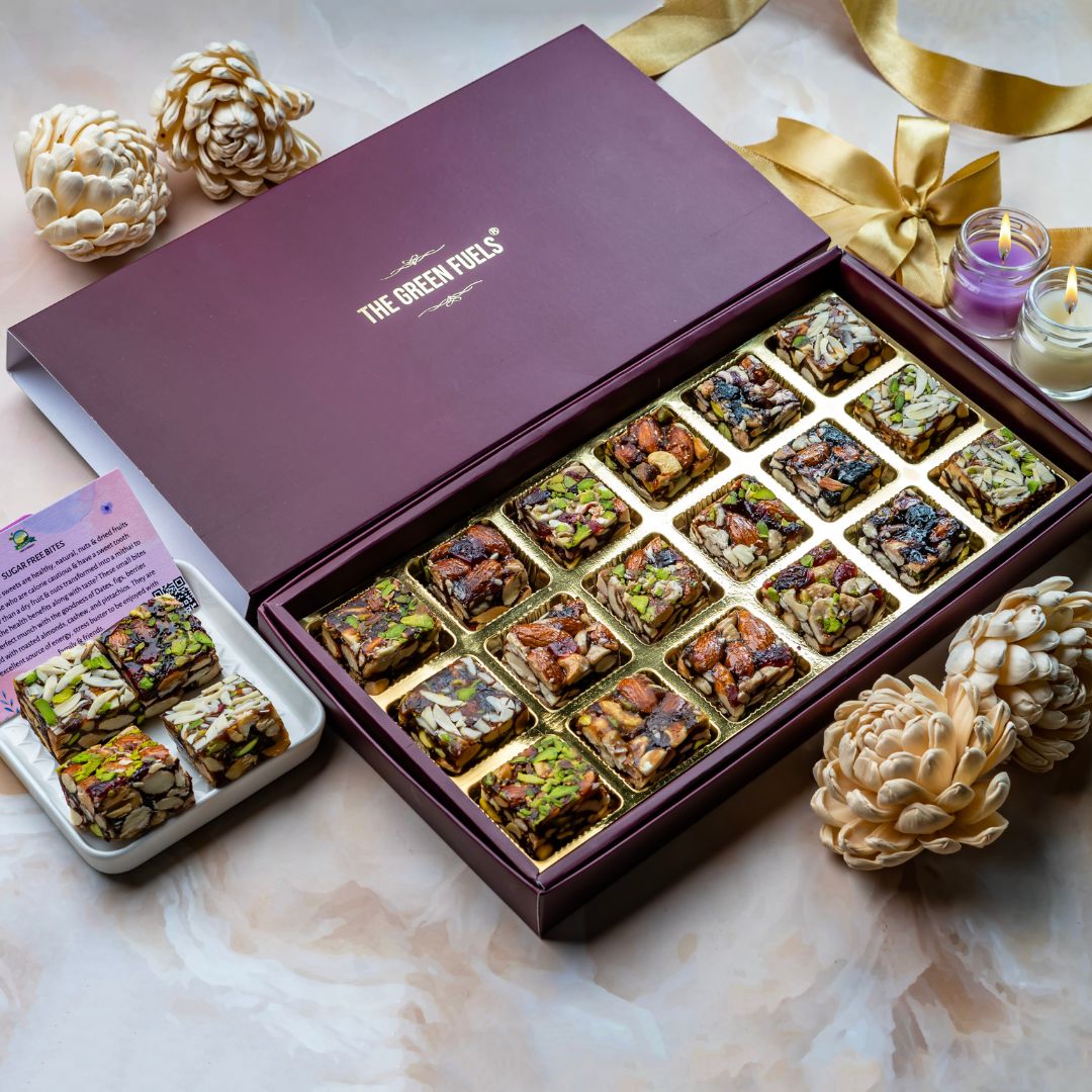 Assorted Dry Fruit Bites 18 pcs