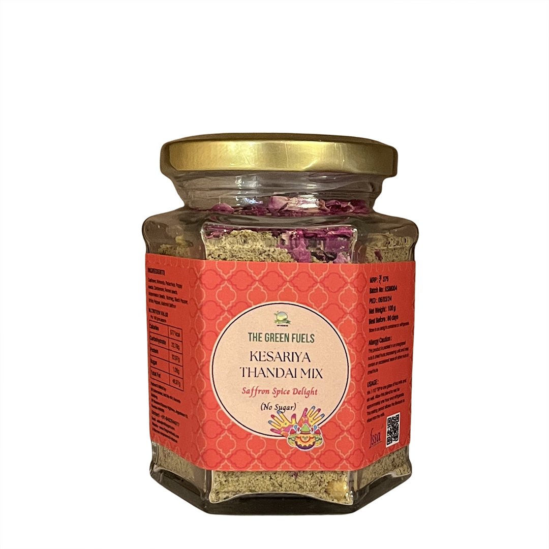 Kesariya Thandai powder ( No Sugar) 100 gm