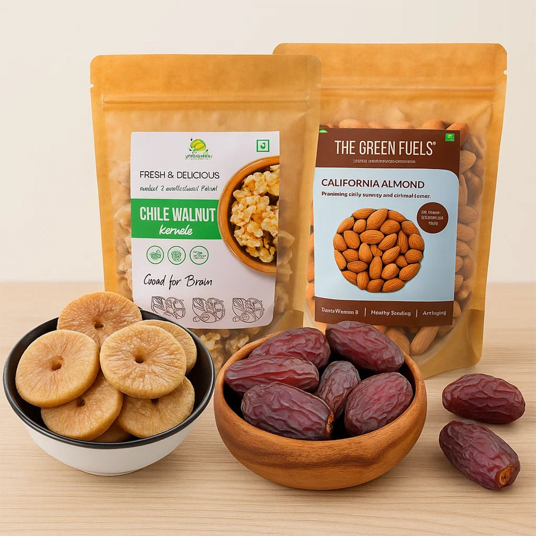 Pregnancy Lactation support Bundle – Healthy, nutrition filled Dry Fruits Gift Pack – The Green Fuels