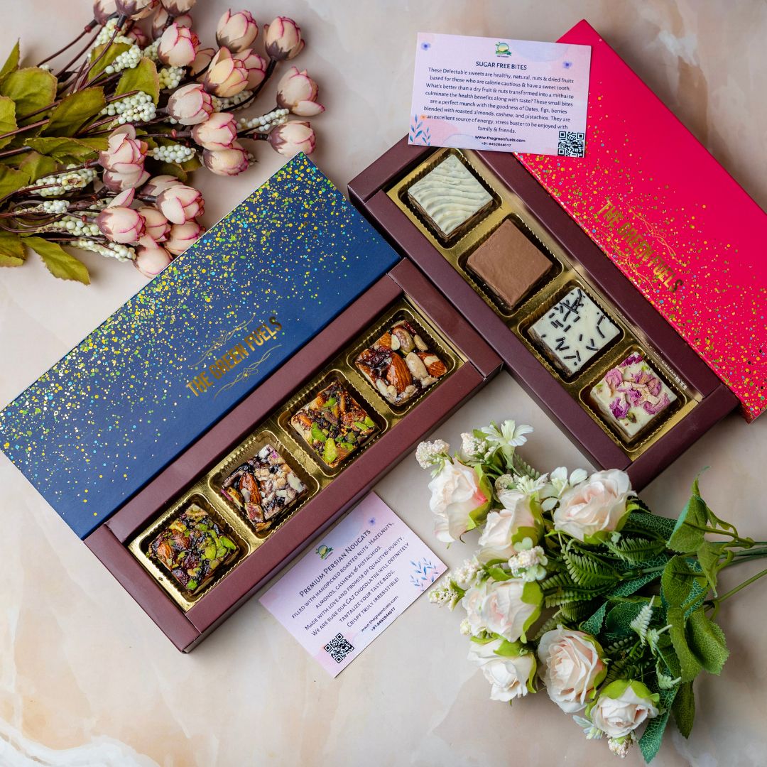 Dry Fruit Bites & Nougats Combo