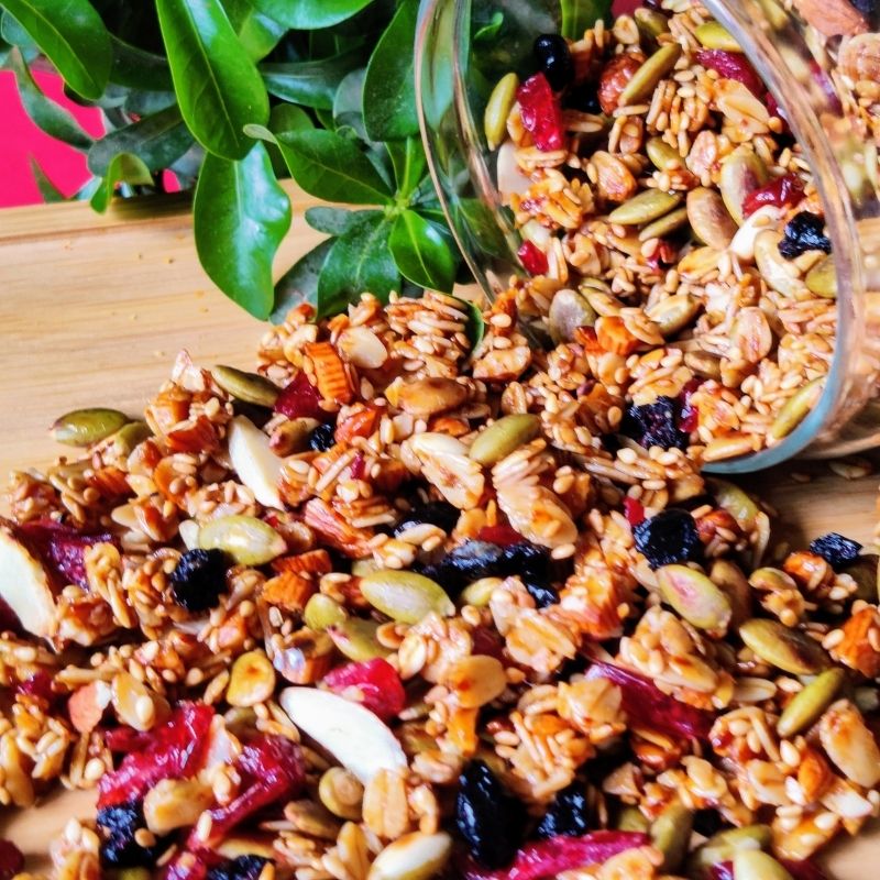 Granola- Mixed Berries - 160 Gm Jar