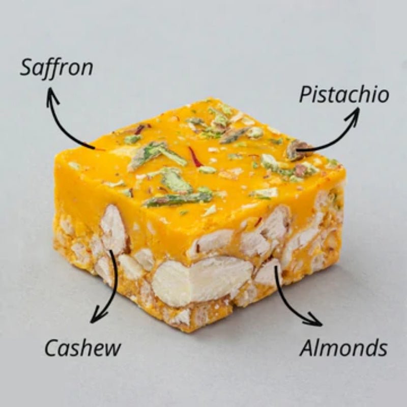 Fusion Nougat - Kesar (Saffron) - 250 Gm (10 pcs)