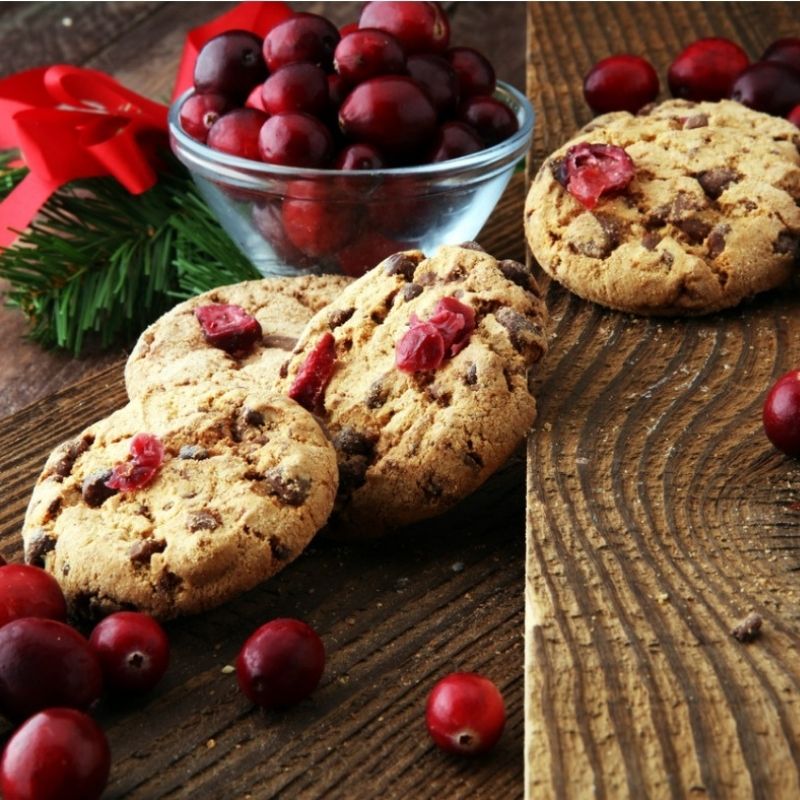 Healthy Oatmeal Cookies with Cranberry