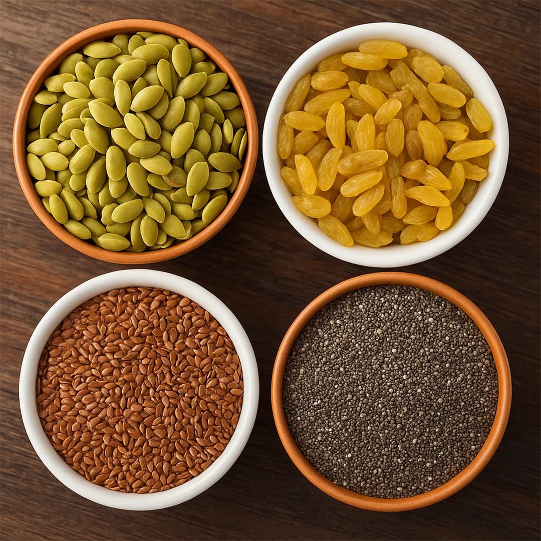 Detox & Cleanse Bundle – Healthy Super seeds & Dry Fruits Gift Pack – The Green Fuels