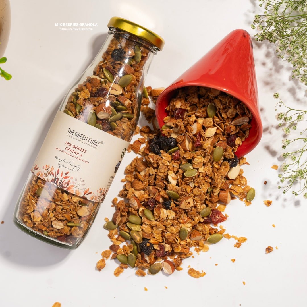 Granola- Mixed Berries - 160 Gm Jar