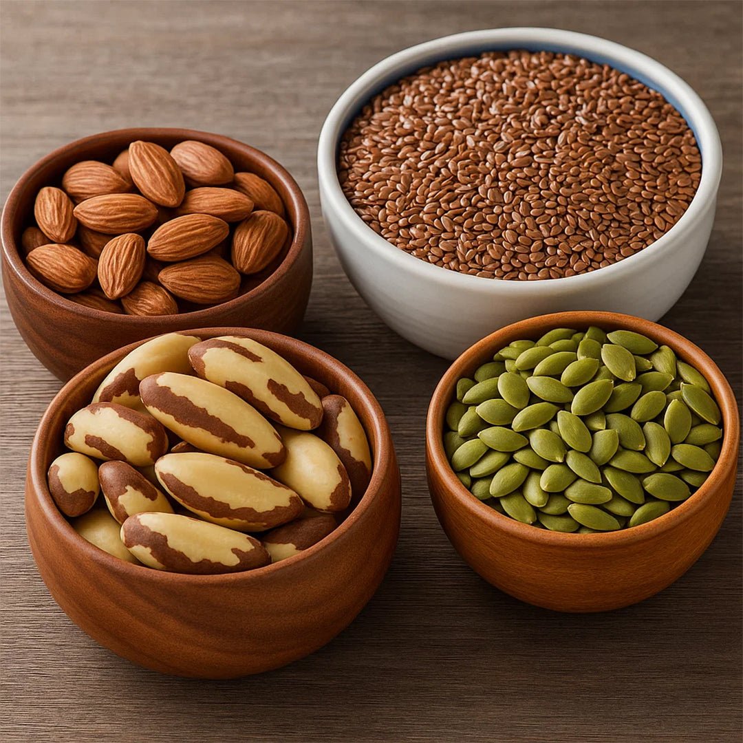 Menopause support Bundle – Healthy Super seeds & Dry Fruits Gift Pack – The Green Fuels