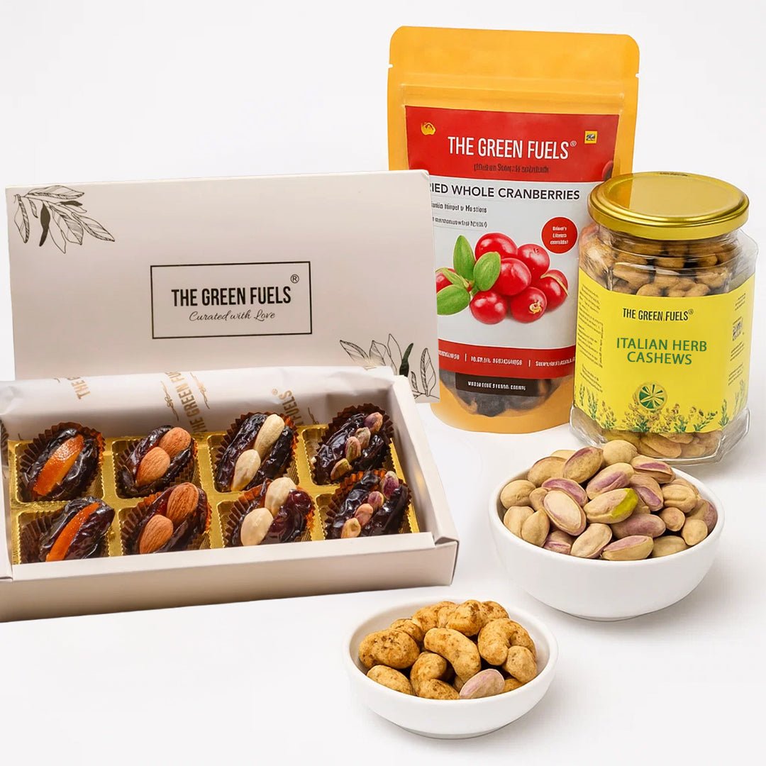 Office Snacking Bundle | Healthy WFH Snacks Online | The Green Fuels ...
