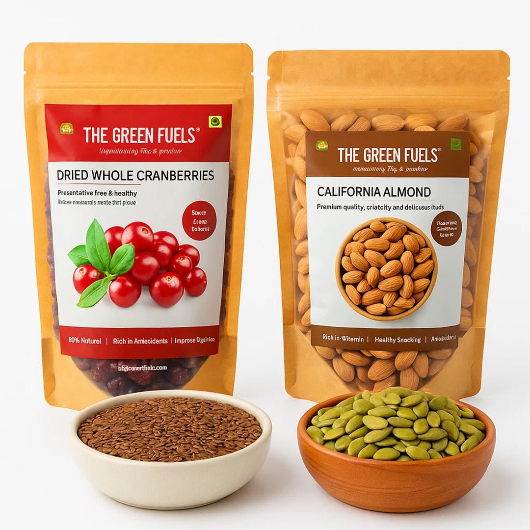 PCOS/PCOD wellness bundle – Healthy Super seeds & Dry Fruits Gift Pack – The Green Fuels