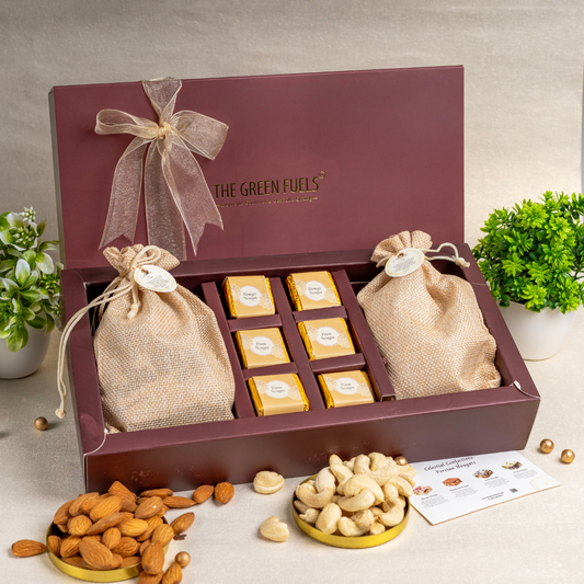 Nuts & Fusion Nougats Rakhi Box