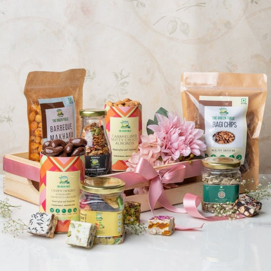 Premium Gourmet Wooden Basket