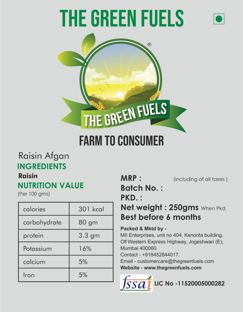 Raisin Afgan - Round